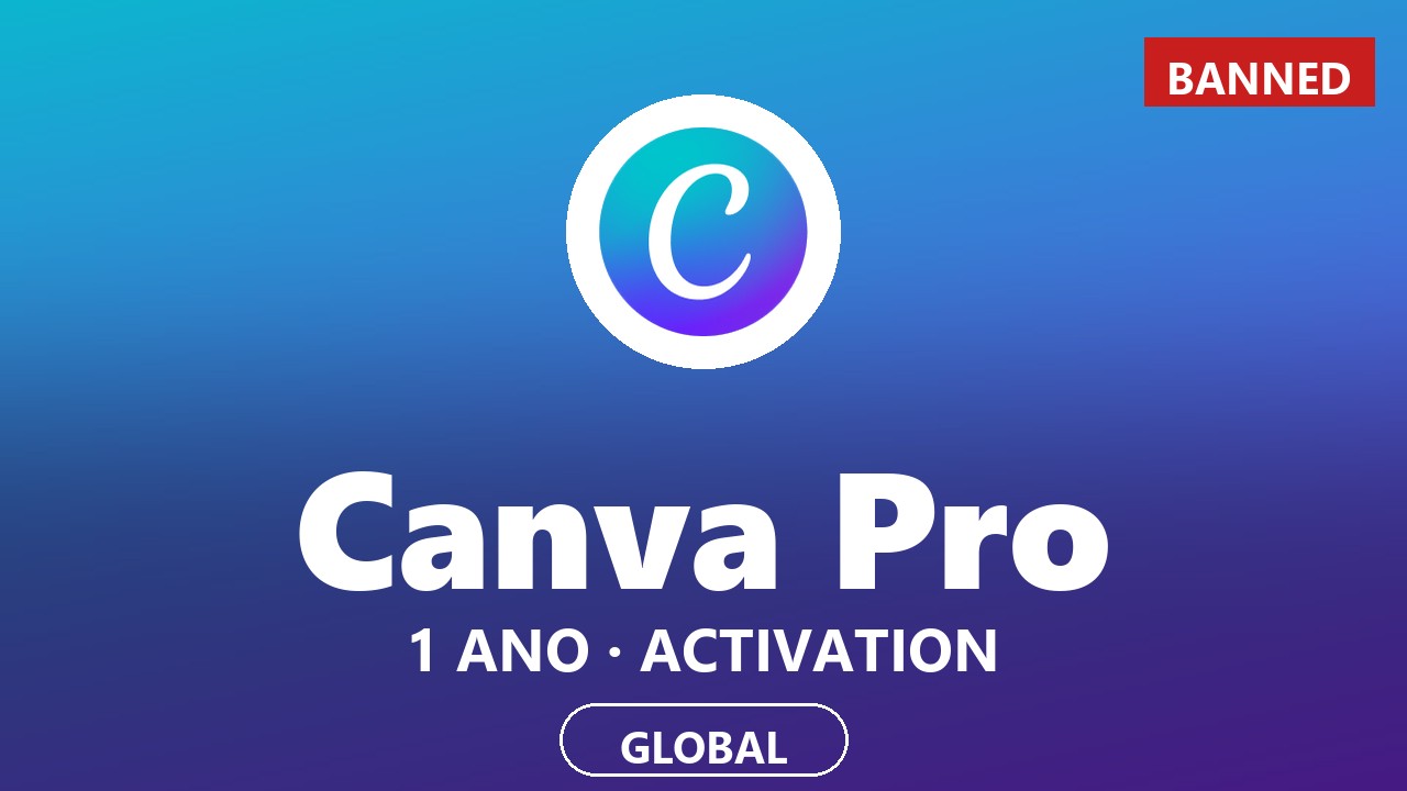 Canva Pro 1 Year (Activation Link) - Canva Account - GLOBAL