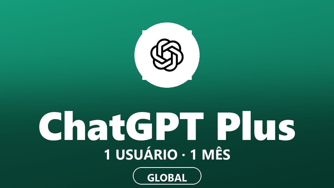 ChatGPT Plus (1 User, 1 Month) - ChatGPT Account - GLOBAL