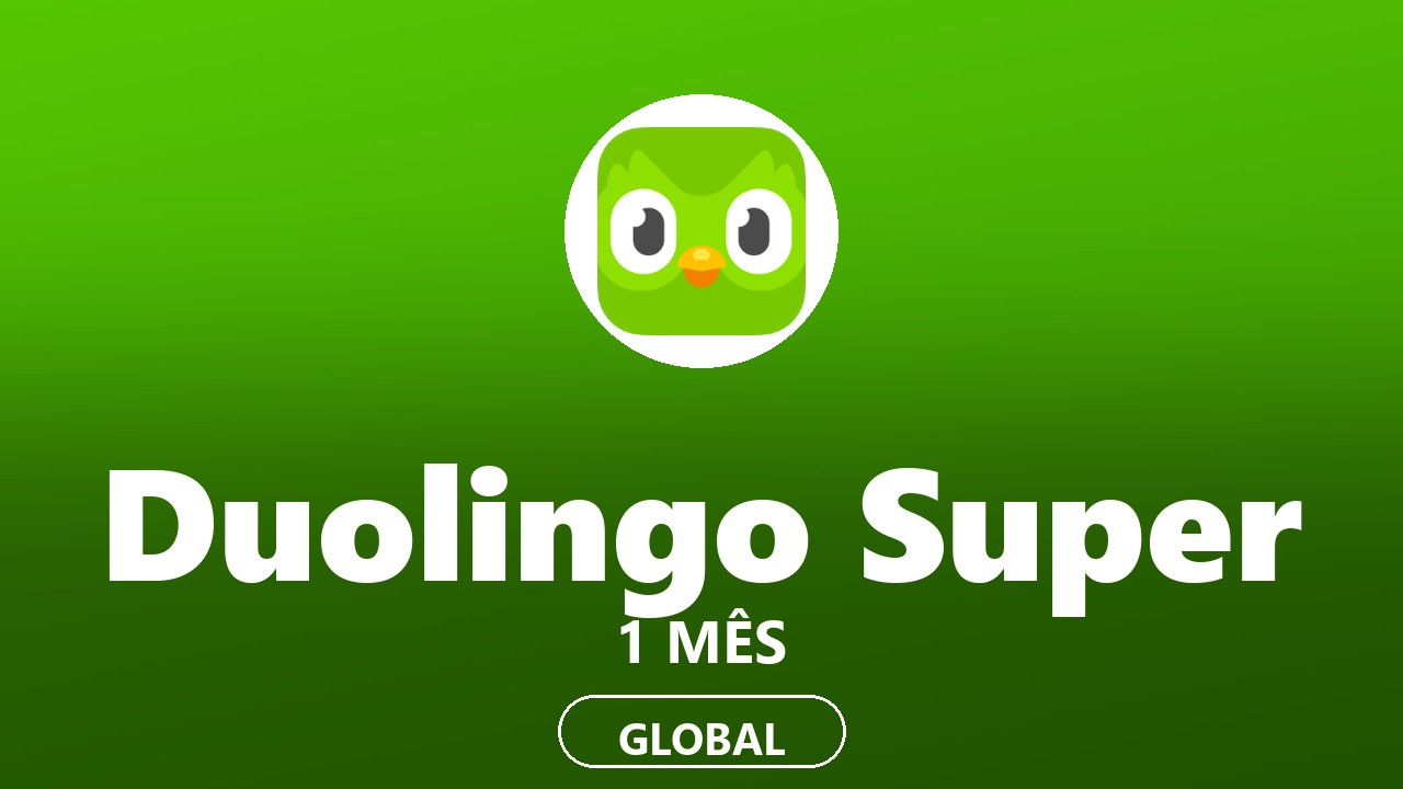 Duolingo Super 1 Month - Duolingo Account - GLOBAL