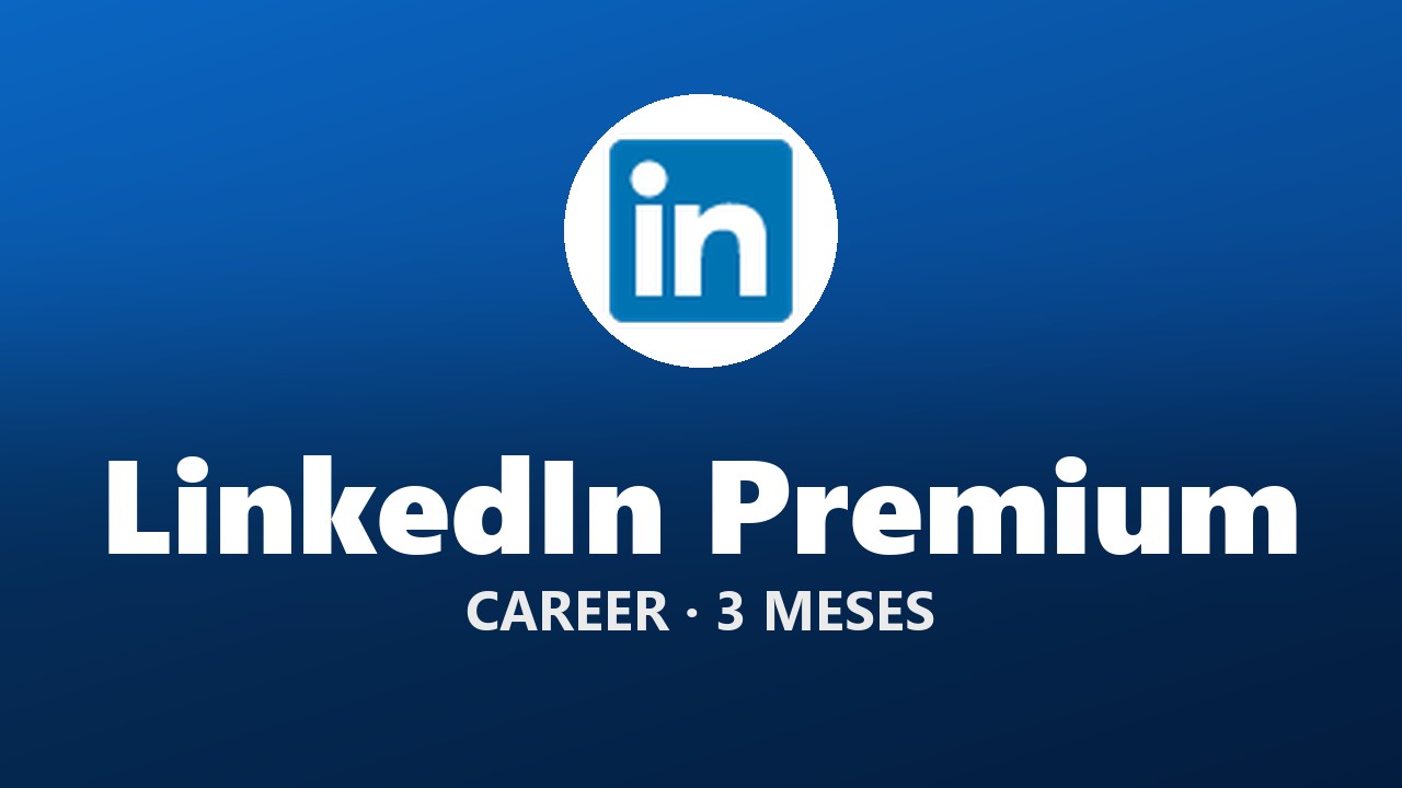 LinkedIn Premium Career 3 Months - LinkedIn Activation Link - GLOBAL